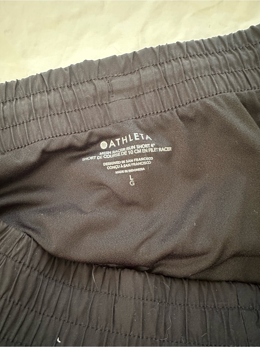 Athleta Mesh Racer Run Short 4” - Picture 5 of 5